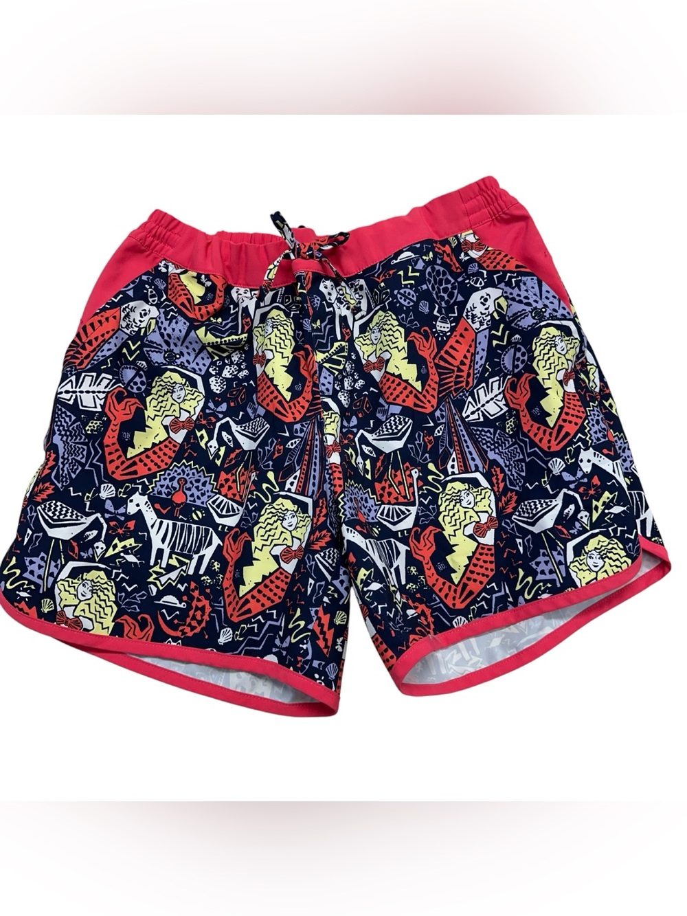 Columbia Sandy Shores Boardshorts Omni-Shield Girls XL mermaid print UPF 50